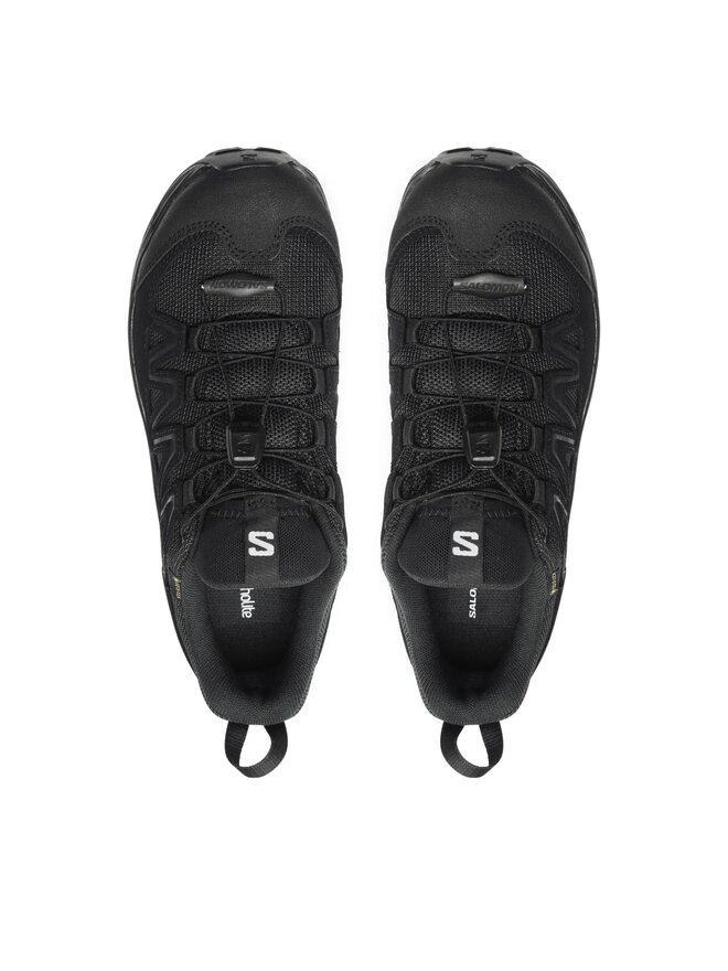 Salomon Παπούτσια πεζοπορίας Salomon X Ward Leather GORE-TEX L47182600 Μαύρο