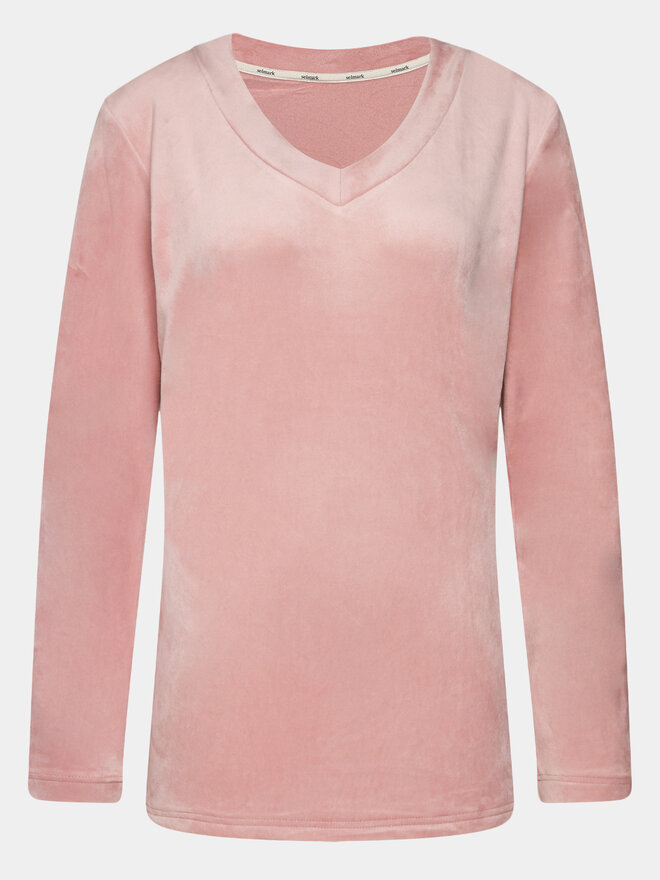 Selmark Selmark Pizsama Polar Soft P6273 Rózsaszín Regular Fit