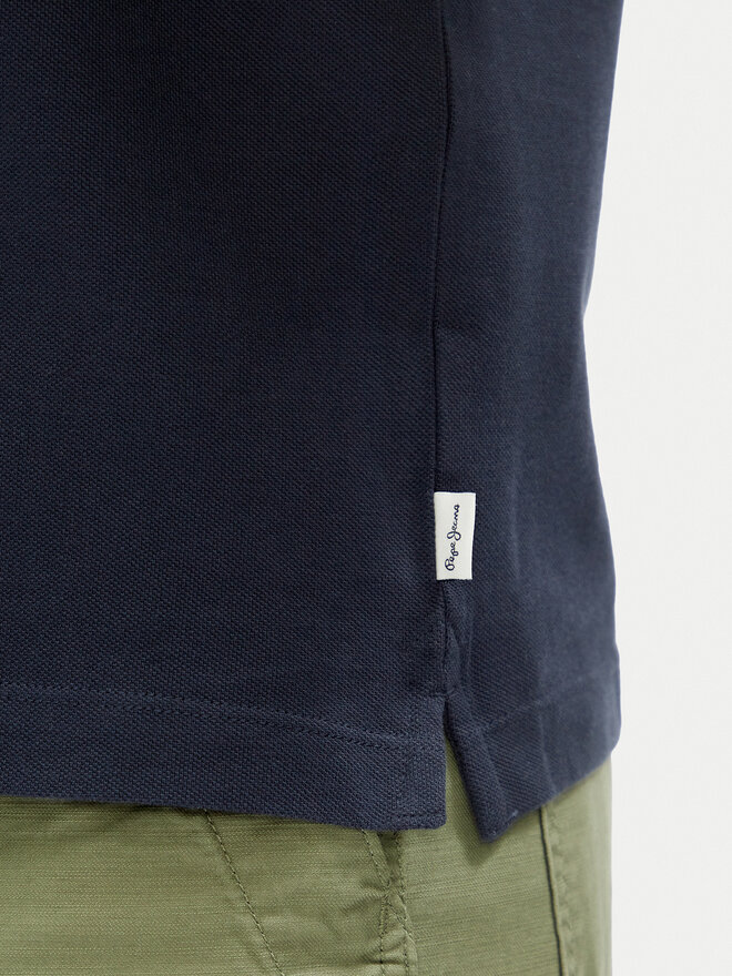 Pepe Jeans Pepe Jeans Pólóing Essential PM542298 Sötétkék Regular Fit