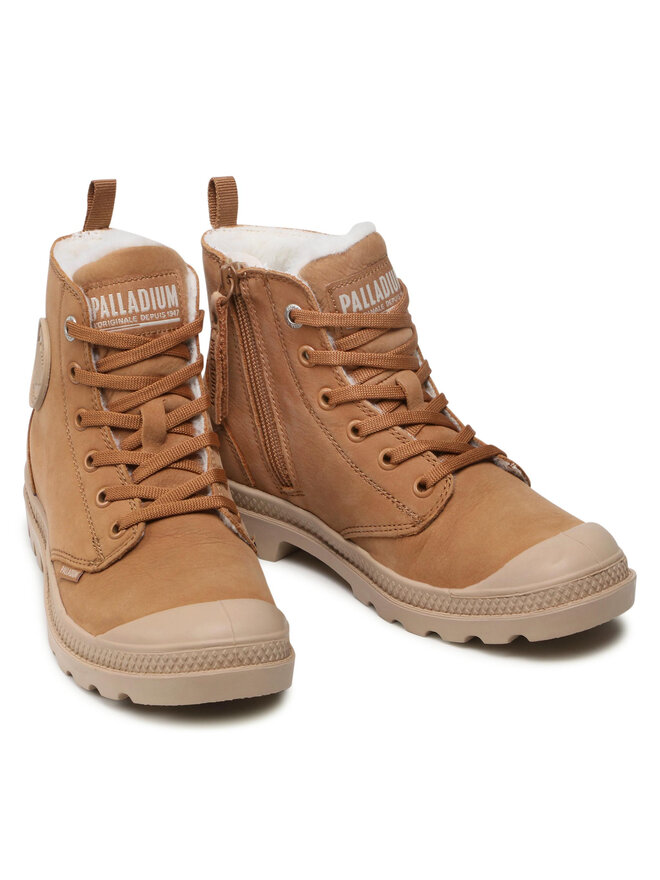 Palladium Туристически oбувки Palladium Pampa Hi Zip Wl 95982-252-M Кафяв