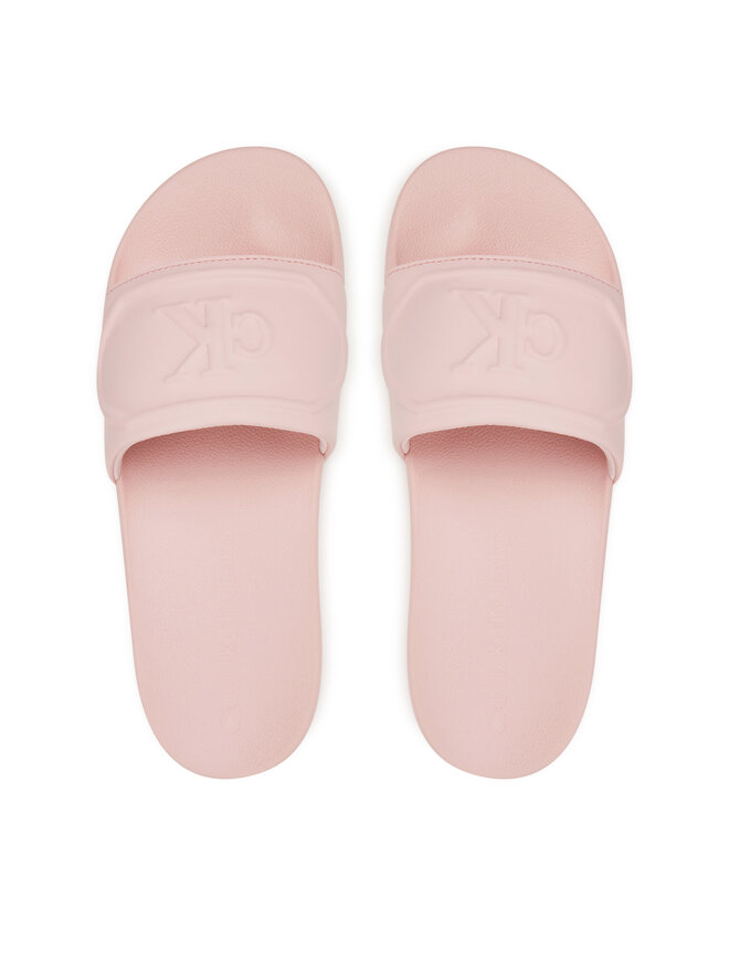 Calvin Klein Jeans Pantoletten Calvin Klein Jeans Slide Pu Hf Mg YW0YW01879 Rosa