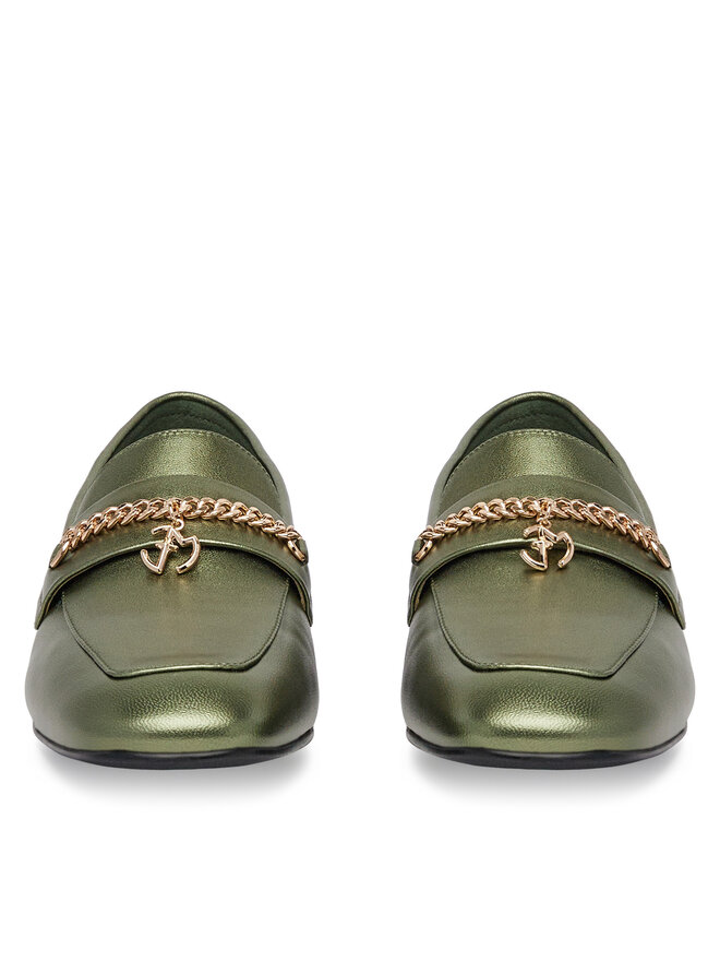 Eva Minge Loaferice Eva Minge CYNIA-LT2513-37 Zelena