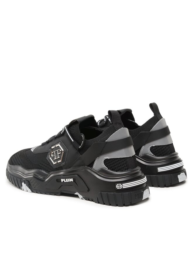 PHILIPP PLEIN Снікерcи PHILIPP PLEIN Trainer Sneakers Predator AAAS USC0096 PTE003N Чорний