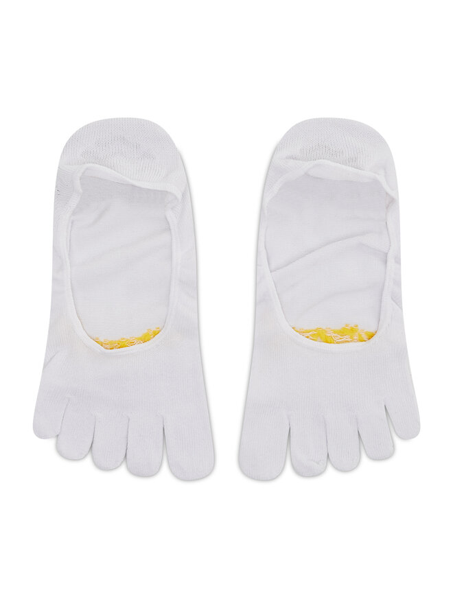 Vibram Fivefingers Set di 2 paia di pedulini unisex Vibram Fivefingers Ghost S15G12P Bianco