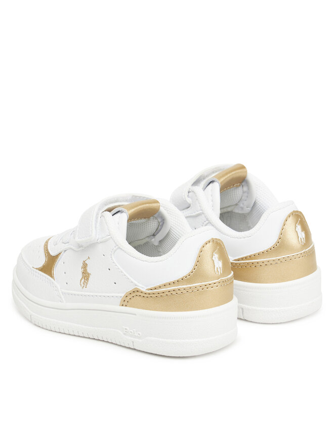 Polo Ralph Lauren Снікерcи Polo Ralph Lauren Masters Court II Ps RL03014103 Білий