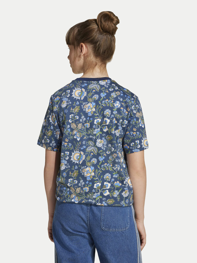 adidas adidas Camiseta Liberty London JV7818 Azul marino Loose Fit