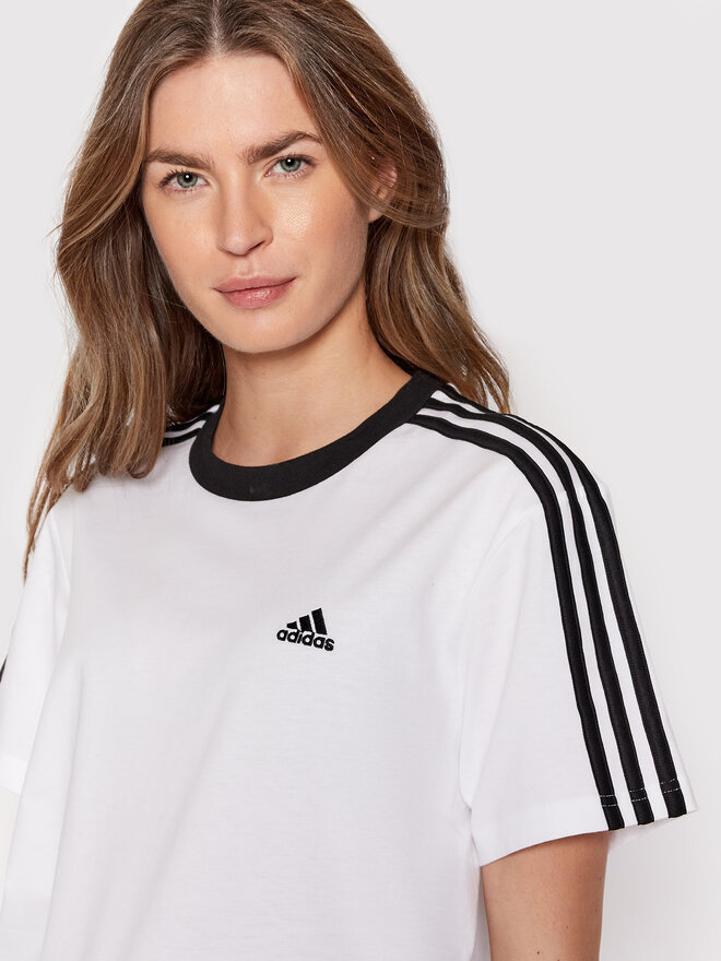 adidas adidas T-Shirt Essentials H10201 Λευκό Relaxed Fit