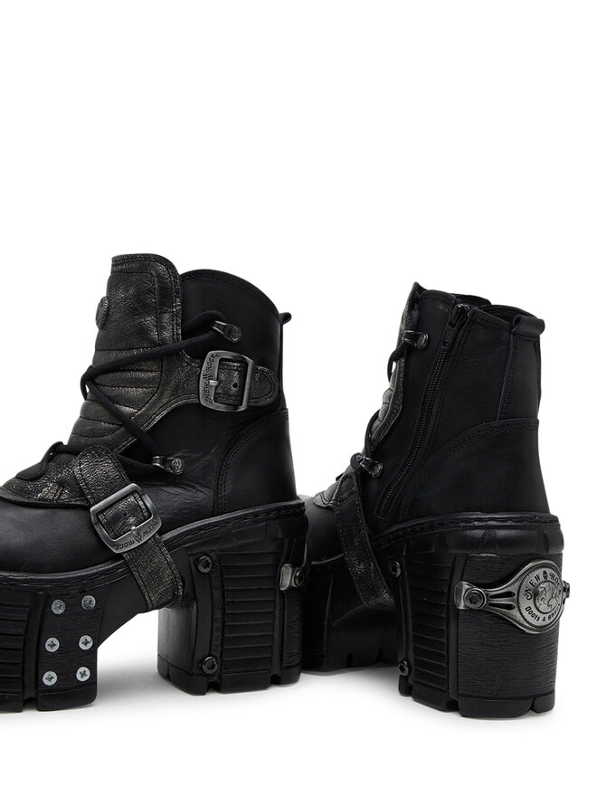 NEW ROCK Botki NEW ROCK M-TM004-C3 Czarny