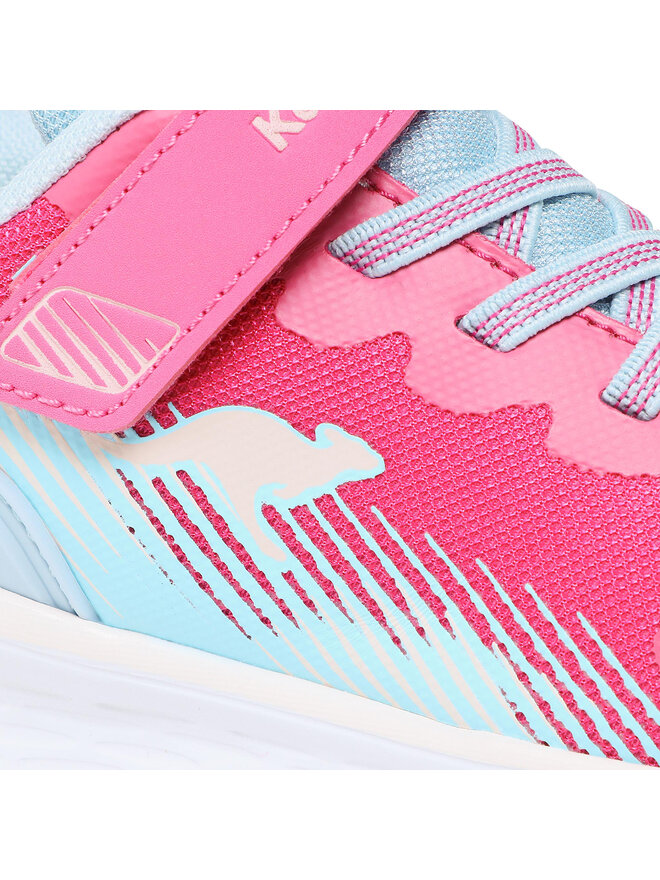 KangaROOS K-Ni Lucky Ev, Scarpe da Ginnastica per Ambienti Interni, Dk Navy Daisy Pink, 29 EU