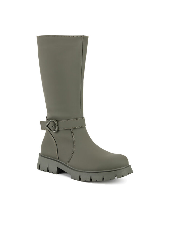 DeeZee Oficerki DeeZee CS5907-18 Khaki