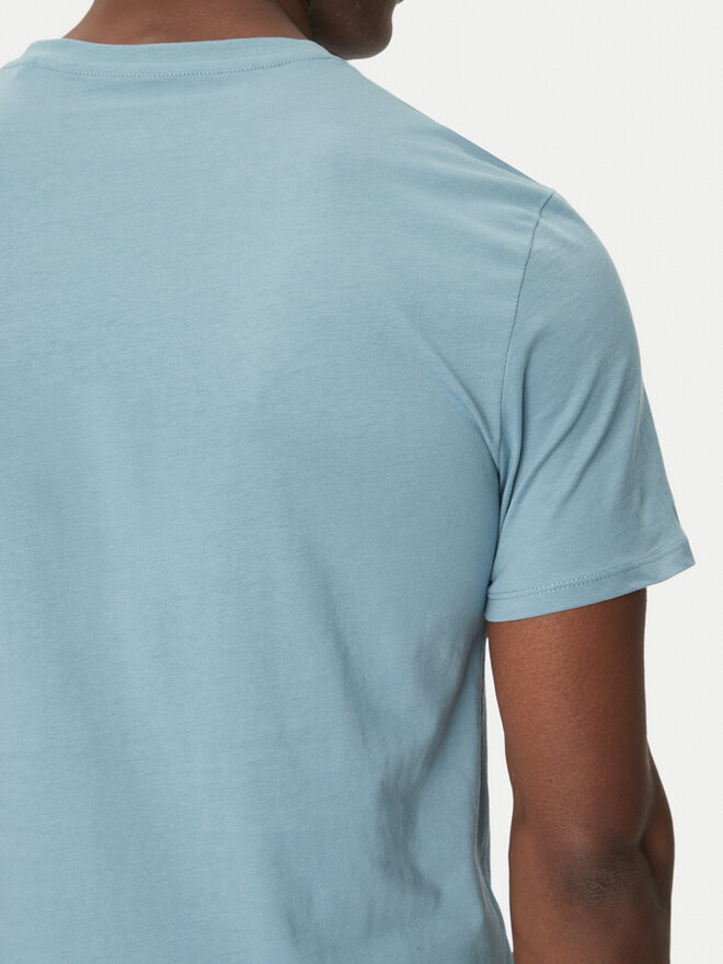 Guess Guess Marškinėliai M2YI37 I3Z14 Mėlyna Slim Fit