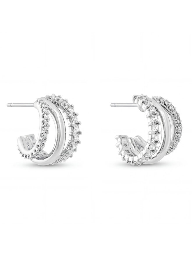 Swarovski Сережки Swarovski Hyperbola 5737110 Срібний