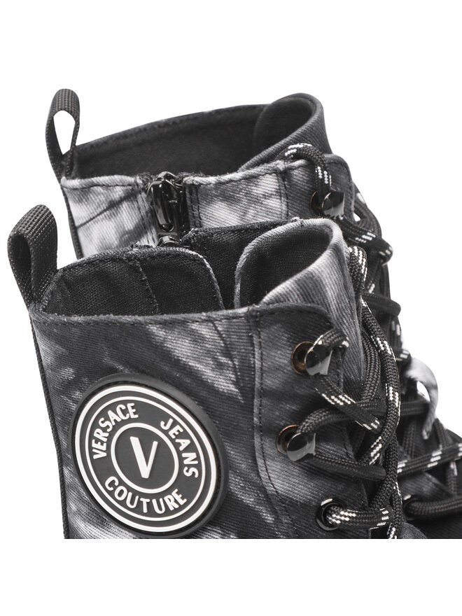Versace Jeans Couture Schnürstiefeletten Versace Jeans Couture 72VA3S01 Schwarz