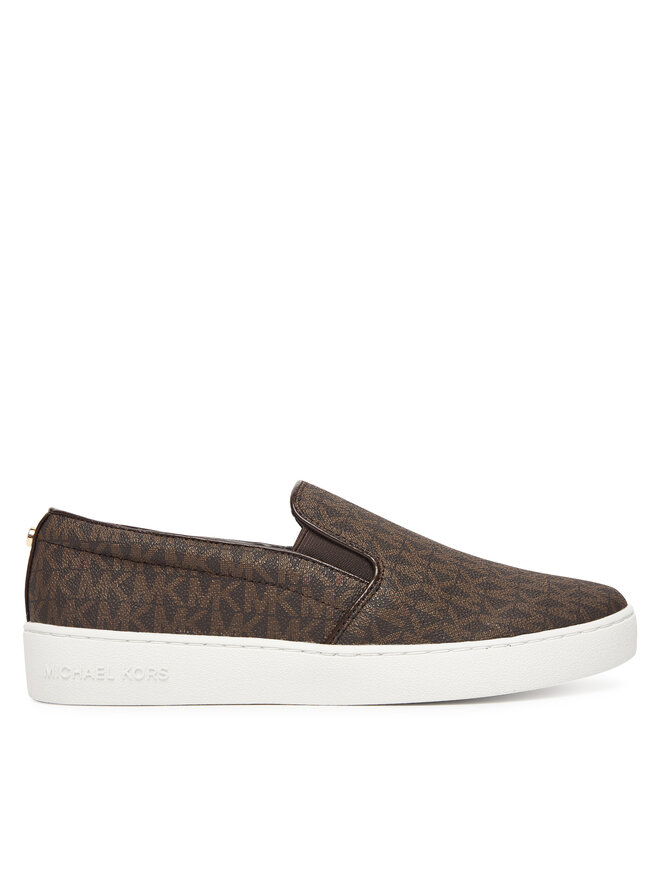 MICHAEL Michael Kors Tenisice MICHAEL Michael Kors Keaton Slip On 43F7KTFP1B Smeđa
