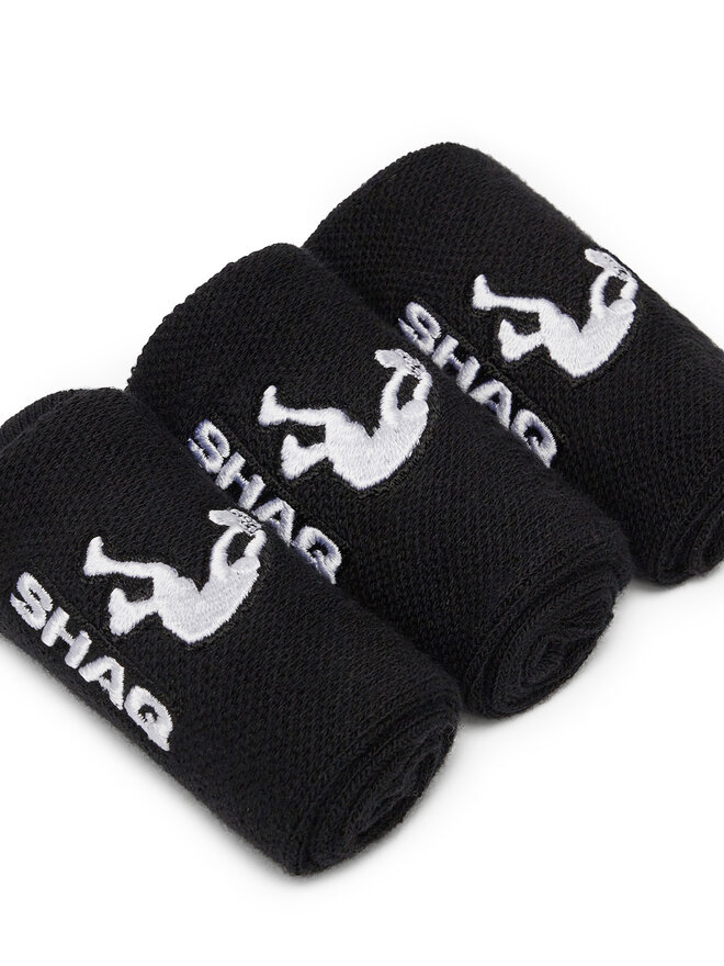 SHAQ Kurze Socken Shaq AS_SHQ_H_001Z_SS25 (3-PACK) Schwarz