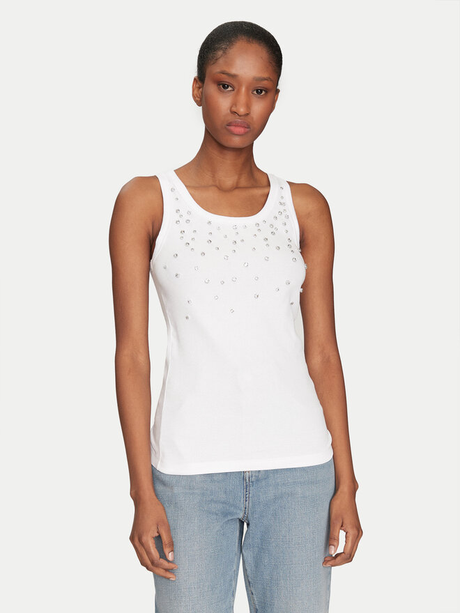 Marella Marella Felső Minorca1 2513941154 Fehér Slim Fit