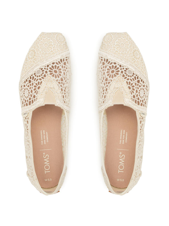 Toms Туфлі Toms Alpargata 10016241 Бежевий