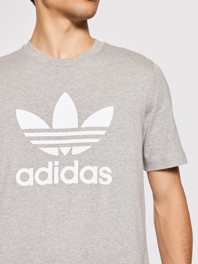 adidas adidas T-Shirt adicolor Classics Trefoil H06643 Grau Regular Fit