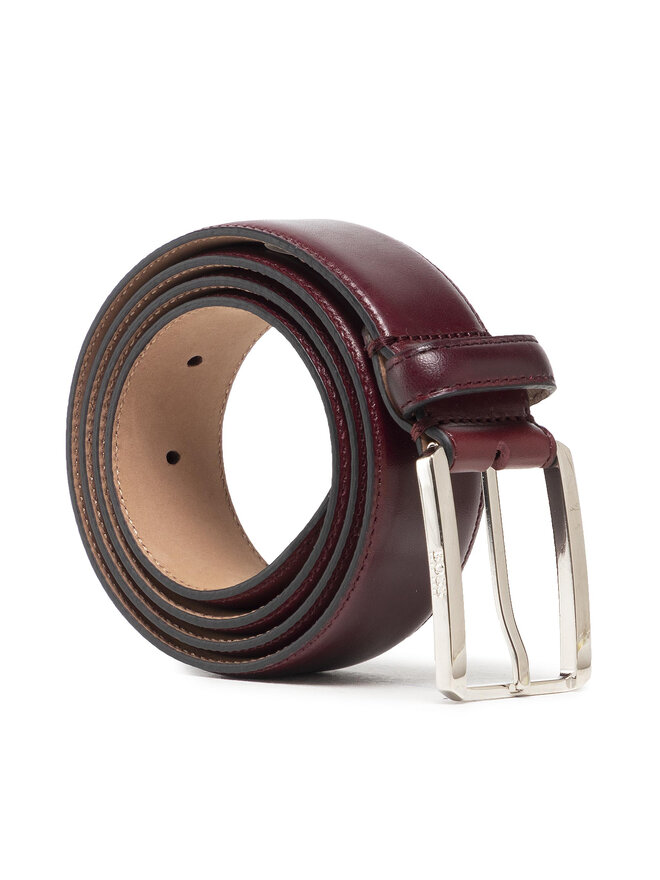 BOSS Herrengürtel Boss T-Leo-St 50461560 Dunkelrot