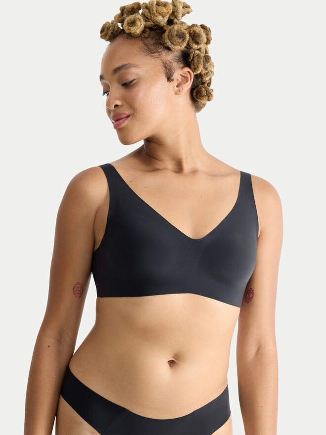 Sloggi Sloggi Sujetador sin aros Zero Feel 10217729 Negro