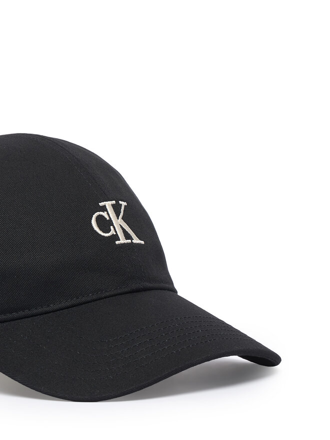 Calvin Klein Cap Calvin Klein Monogram Embroidery Baseball Cap LV04G5002G Schwarz