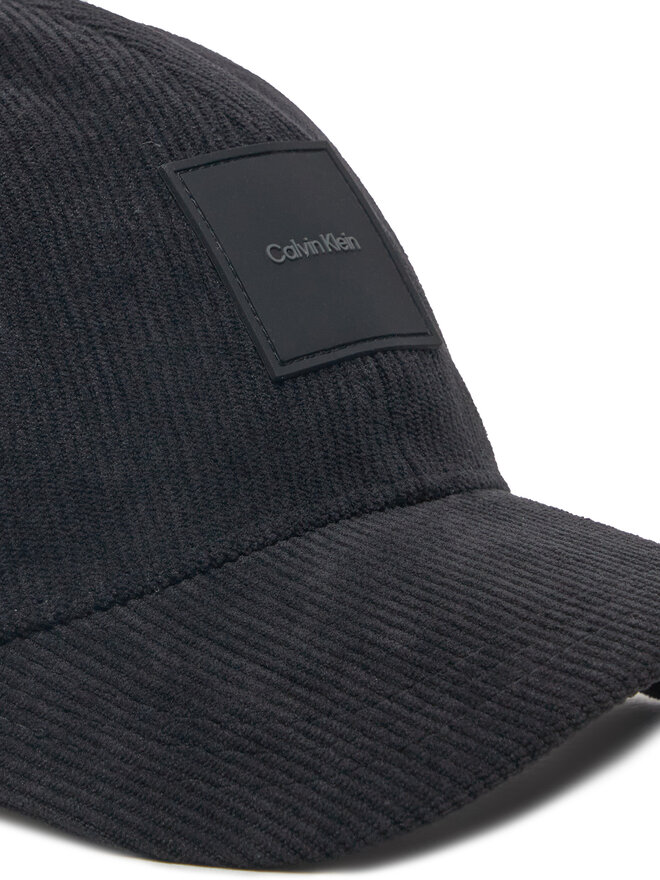 Calvin Klein Czapka z daszkiem Calvin Klein Corduroy K50K512612 Czarny