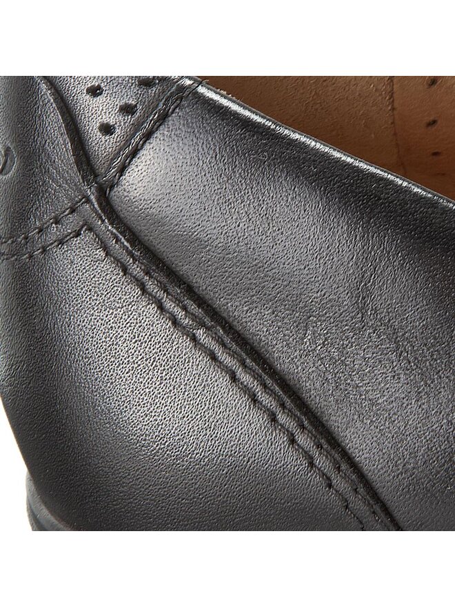 Clarks Halbschuhe Clarks Un Cass 261211804 Schwarz