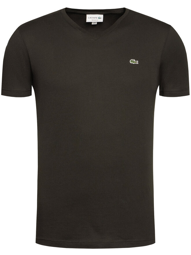 Lacoste Lacoste Marškinėliai TH2036 Juoda Regular Fit