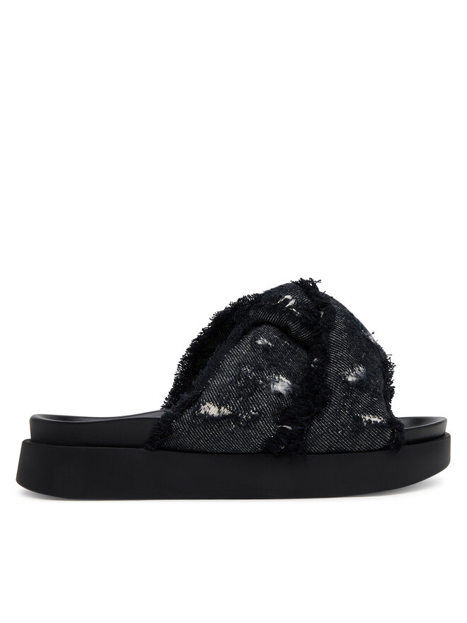 Inuikii Chanclas Inuikii Soft Crossed Jeans 70104-143 Negro