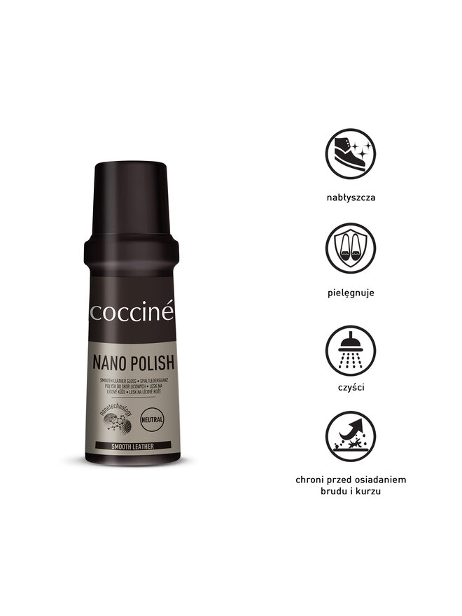 Coccine Spodrināšanas līdzeklis Coccine Nano Polish 55/30/75/02/Z/V4 Melns