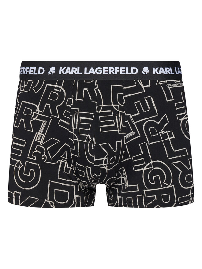 KARL LAGERFELD KARL LAGERFELD Pack de 3 bóxers A3M47014 Negro