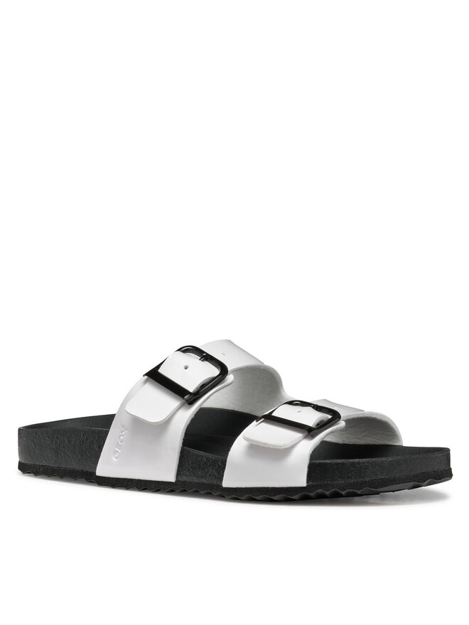 Geox Šľapky Geox D Brionia R D55Y3M 000HH C1000 Biela