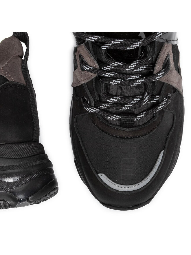 Sneakersy Bronx 66280-BP BX1525 Czarny | eobuwie.com.pl