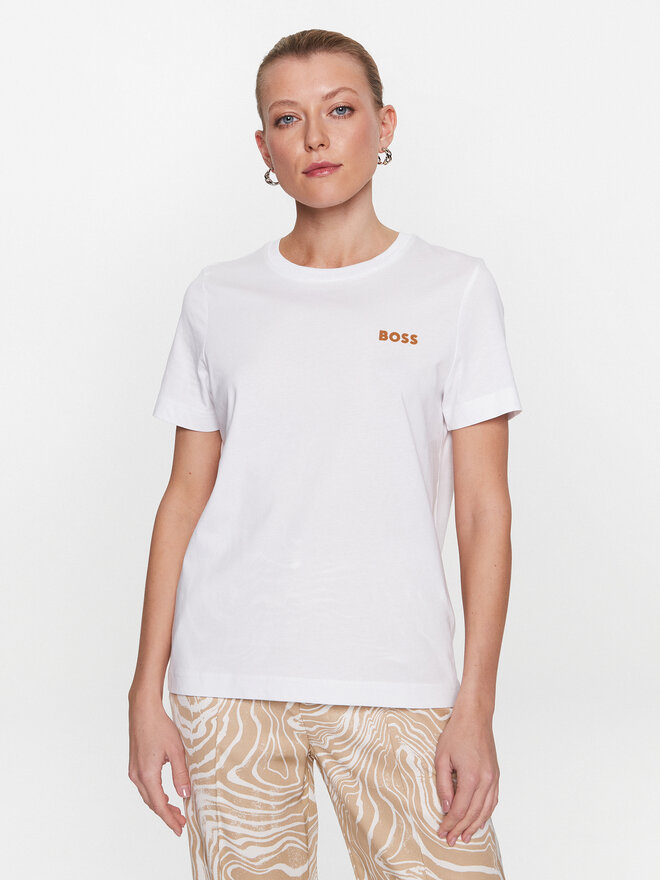 BOSS Boss Футболка 50489525 Білий Regular Fit