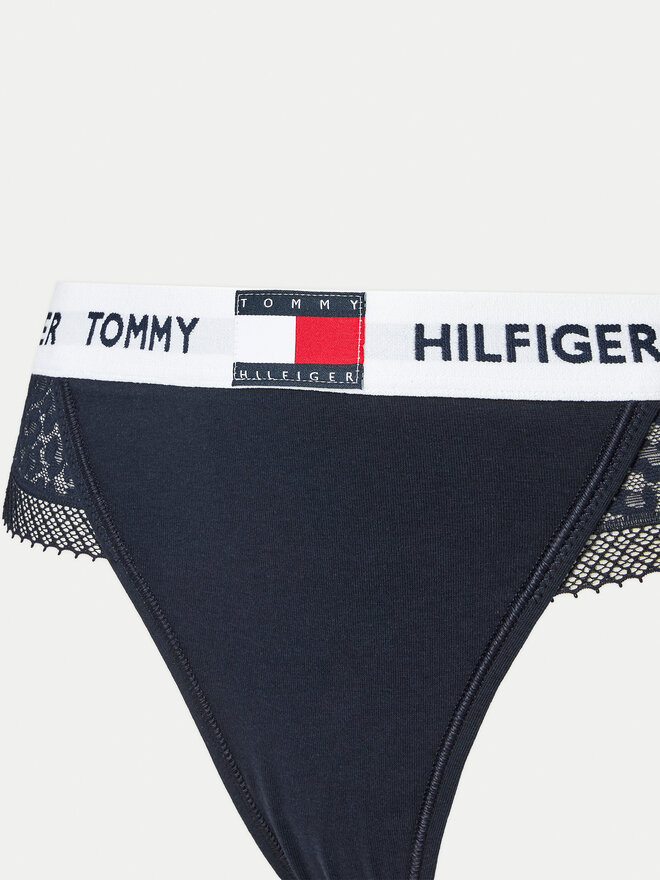 Tommy Hilfiger Tommy Hilfiger Стрінги UW0UW05619 Cиній