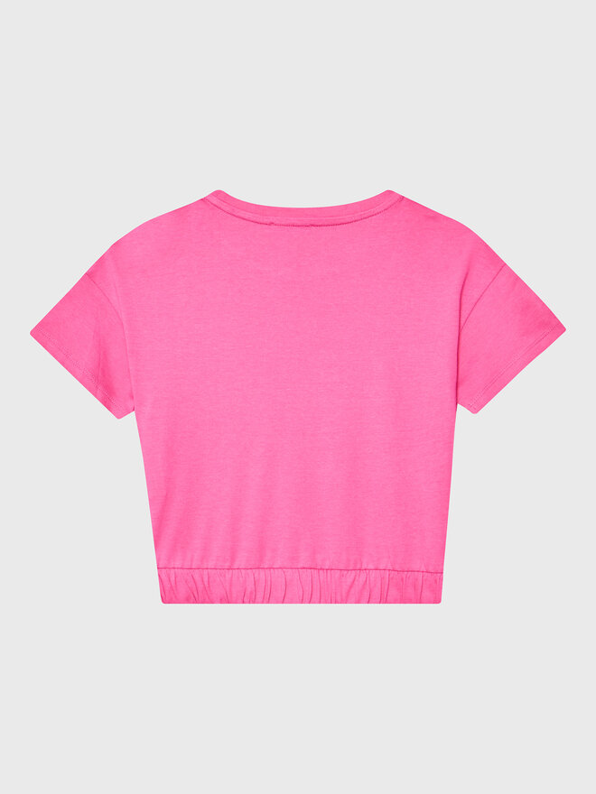 United Colors Of Benetton United Colors Of Benetton Marškinėliai 3096C10BA Rožinė Boxy Fit
