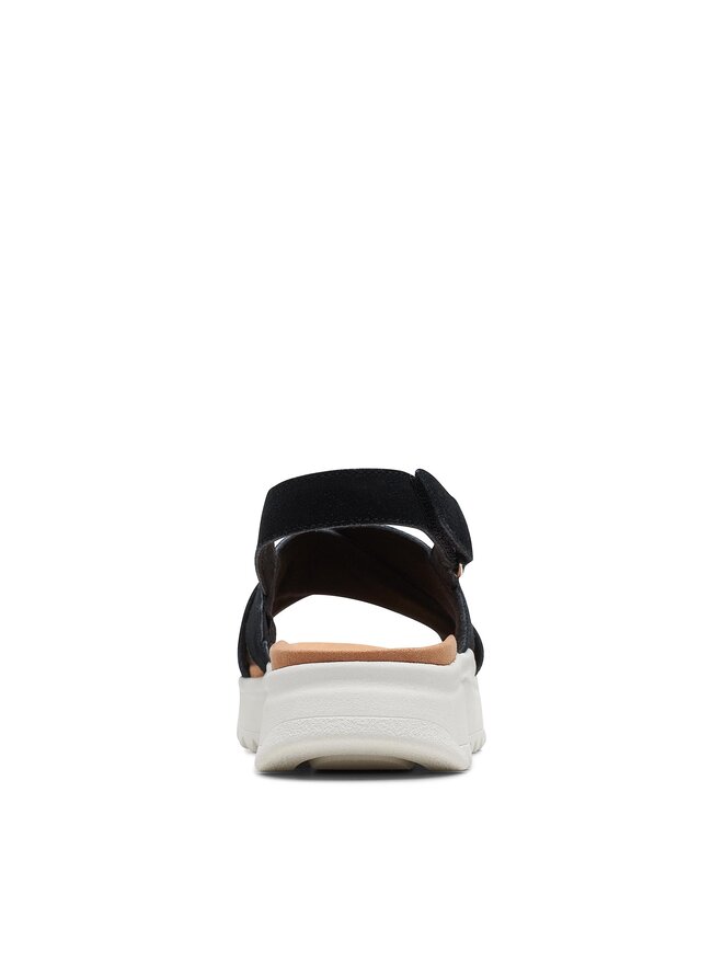 Clarks Σανδάλια Clarks DashLite Wish 26171948 Μαύρο