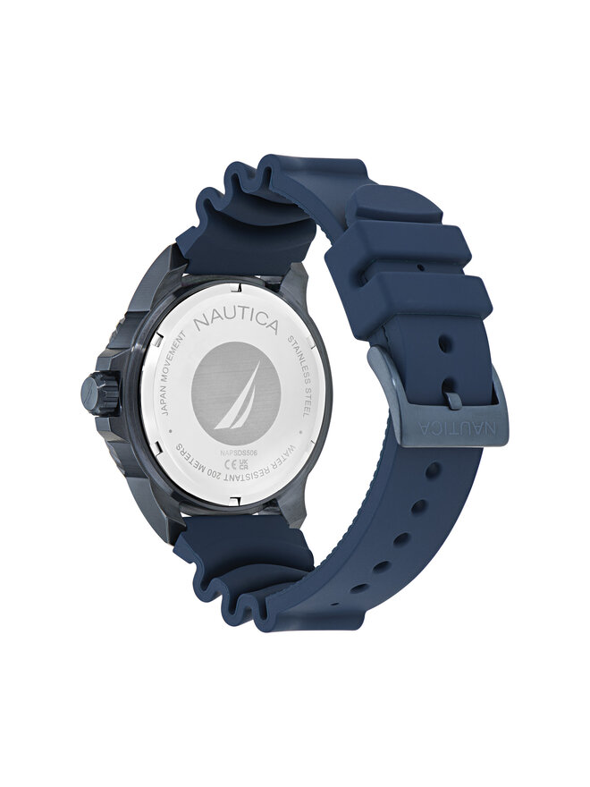 Nautica Uhr Nautica Sporty SET NAPSDS506 Dunkelblau