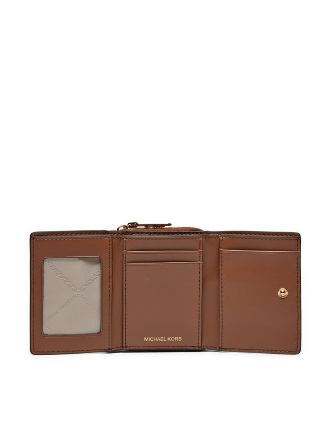 MICHAEL Michael Kors Mały Portfel Damski MICHAEL Michael Kors 32S4G8ED8L Brązowy