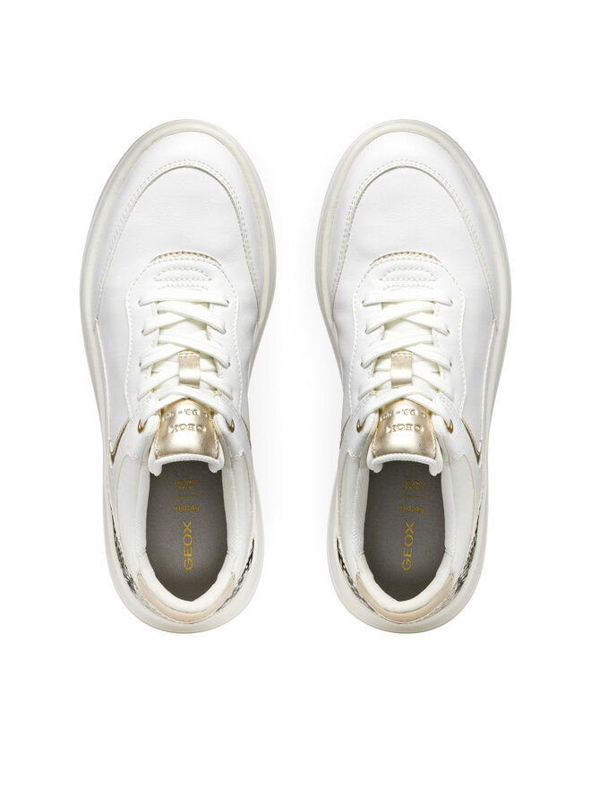 Geox Sneakers Geox D Spherica Ecub-3 D46WTB 0BCAR C0405 Alb