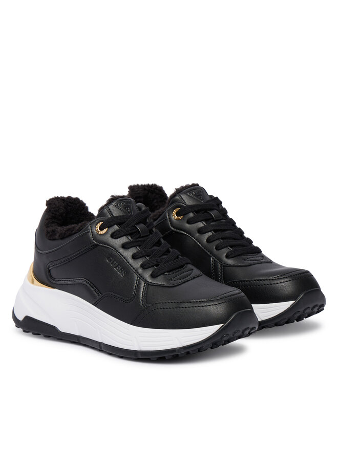 Guess Tenisice Guess FLFRRE ELE12 Crna