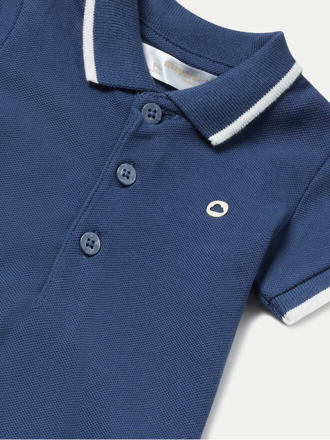 Mayoral Mayoral Poloshirt 00190 Blau Regular Fit