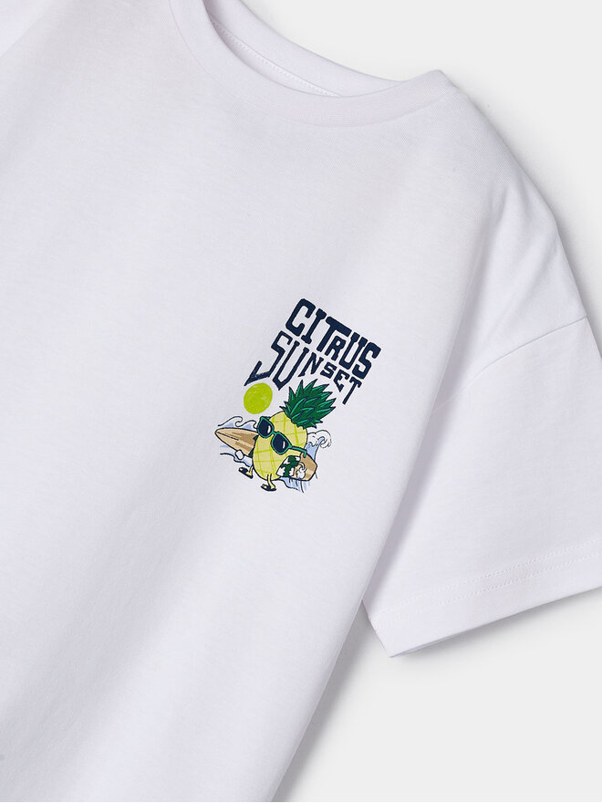 Mayoral Mayoral Camiseta 3023 Blanco Regular Fit