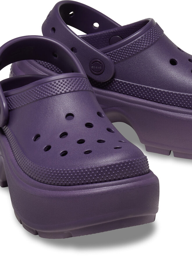 Crocs Klapki Crocs Stomp Clog 209350 Fioletowy