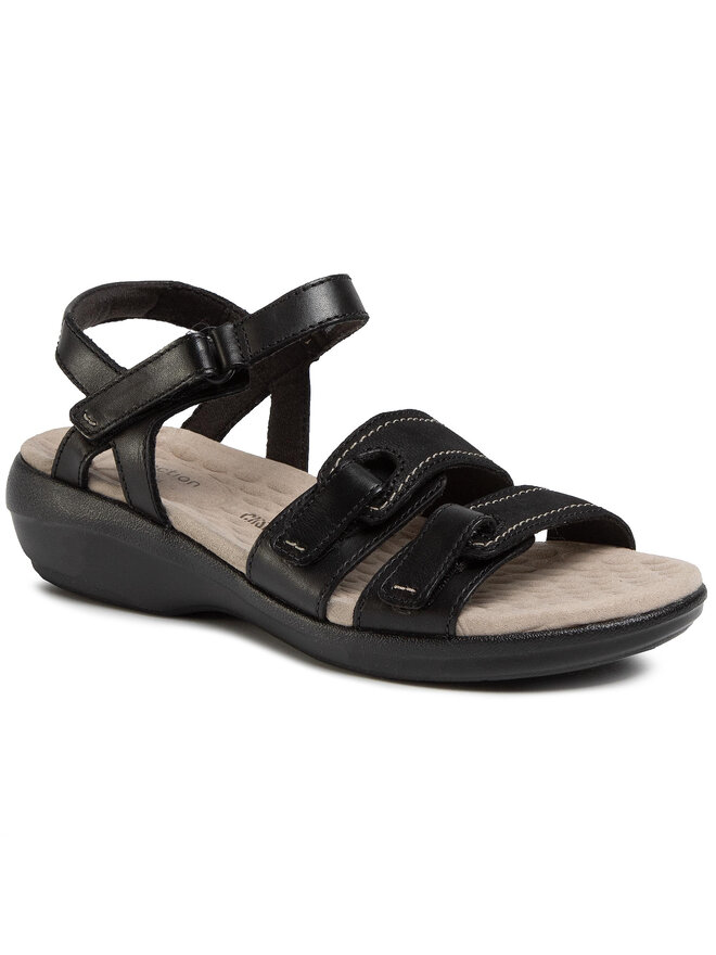 Clarks Σανδάλια Clarks Alexis Shine 261497284 Μαύρο