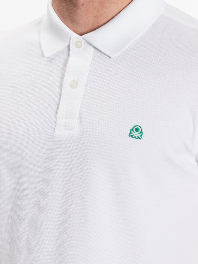 United Colors Of Benetton United Colors Of Benetton Poloshirt 3089J3179 Weiß Regular Fit