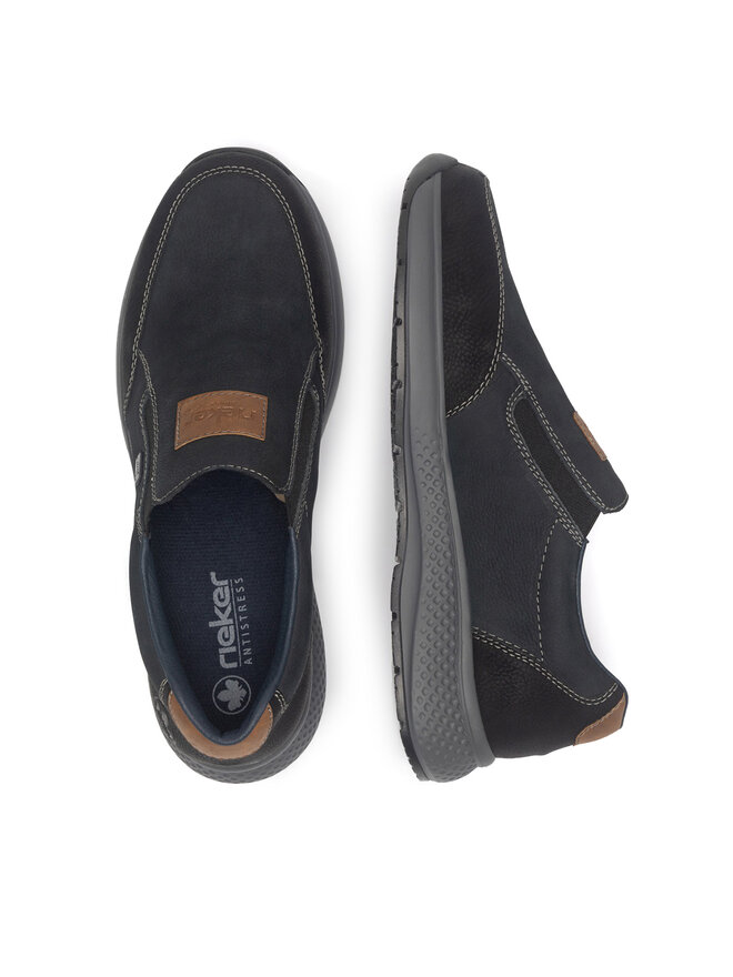 Rieker Pantofi Rieker B7654-02 Negru