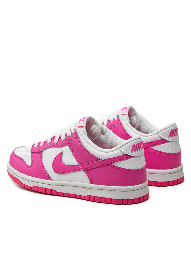 Nike Сникърси Nike Dunk Low (Gs) FB9109 102 Розов