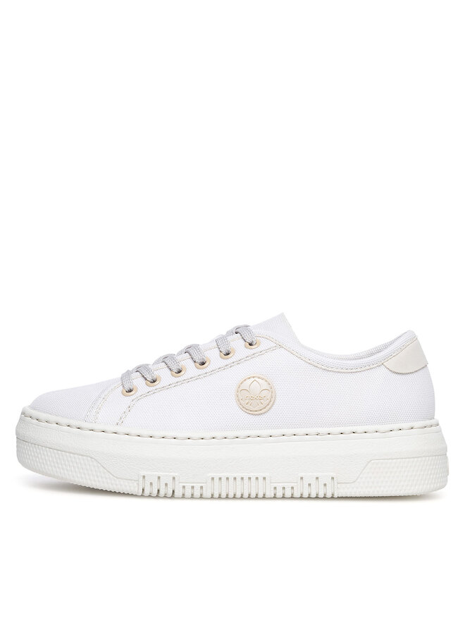 Rieker Sneakers aus Stoff Rieker M1926-80 Weiß