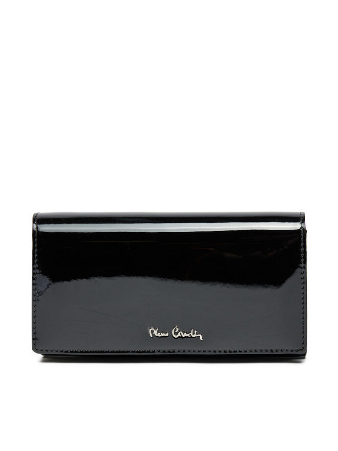 Pierre Cardin Duży Portfel Damski Pierre Cardin 07 SHINY 102 Czarny